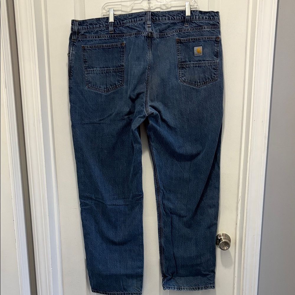 Carhardtt lined relaxed fit work jeans 44x34